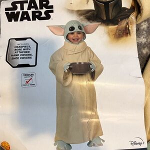 Star Wars Baby Yoda Kids Costume - Cream